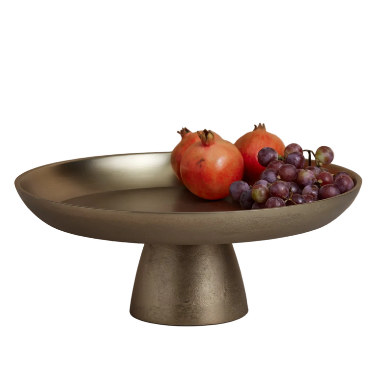 Stinson Antique Brass Large Pedestal