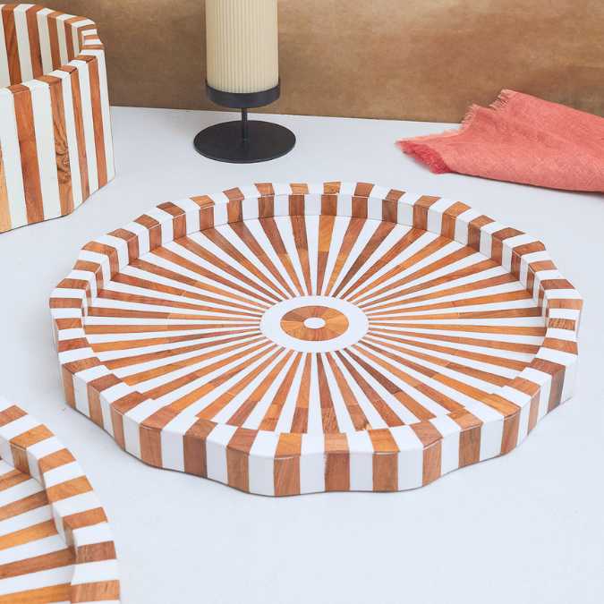 LYRA INLAY TRAY | SERVING PLATTERS