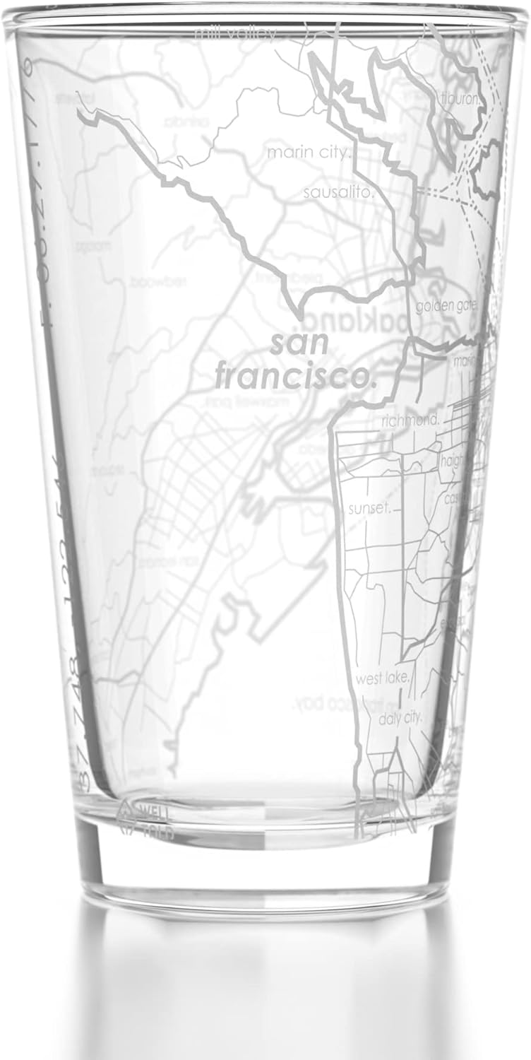 SAN FRANCISCO PINT GLASS