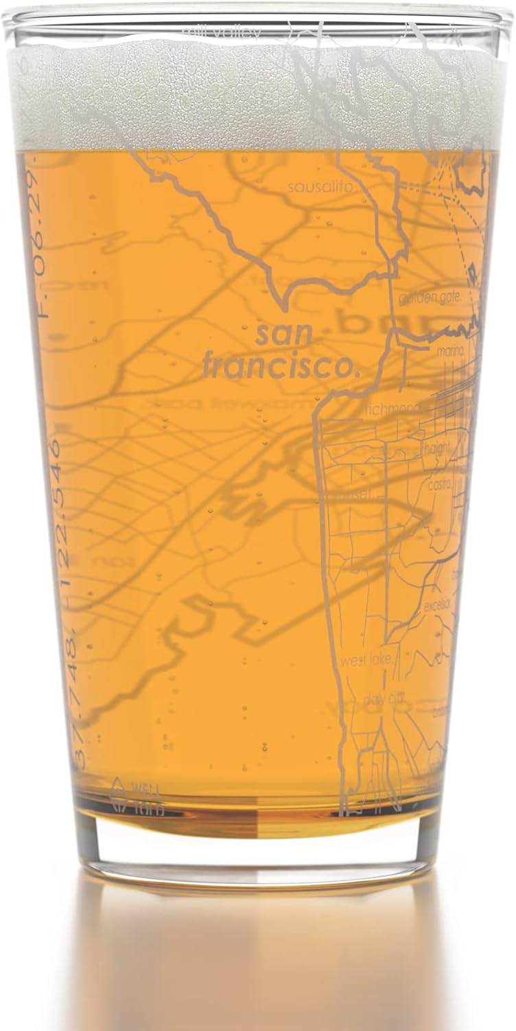 SAN FRANCISCO PINT GLASS