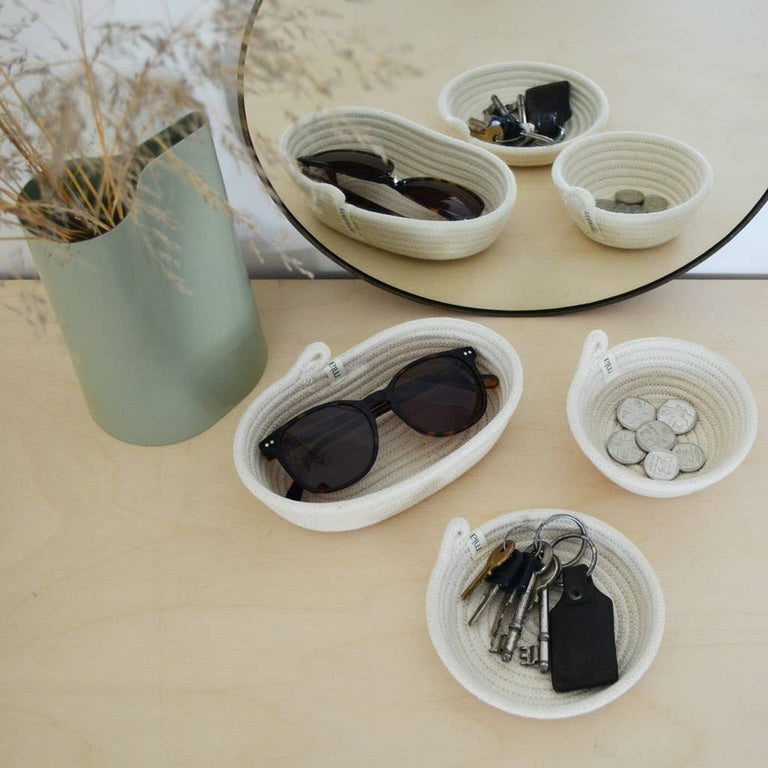 PETITE TRINKET BOWL - AFRI-SCANDI | ORGANIC SOUTH AFRICAN COTTON CRAFT