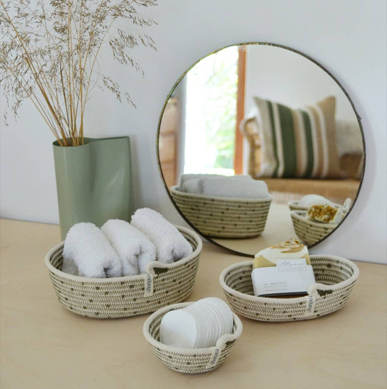 PETITE TRINKET BOWL - SAFARI | ORGANIC SOUTH AFRICAN COTTON CRAFT