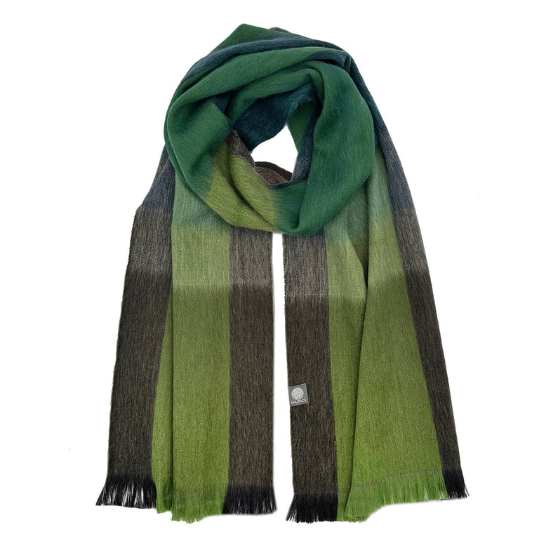 ALPACA PLAID SCARF • TIDEPOOL | APPAREL