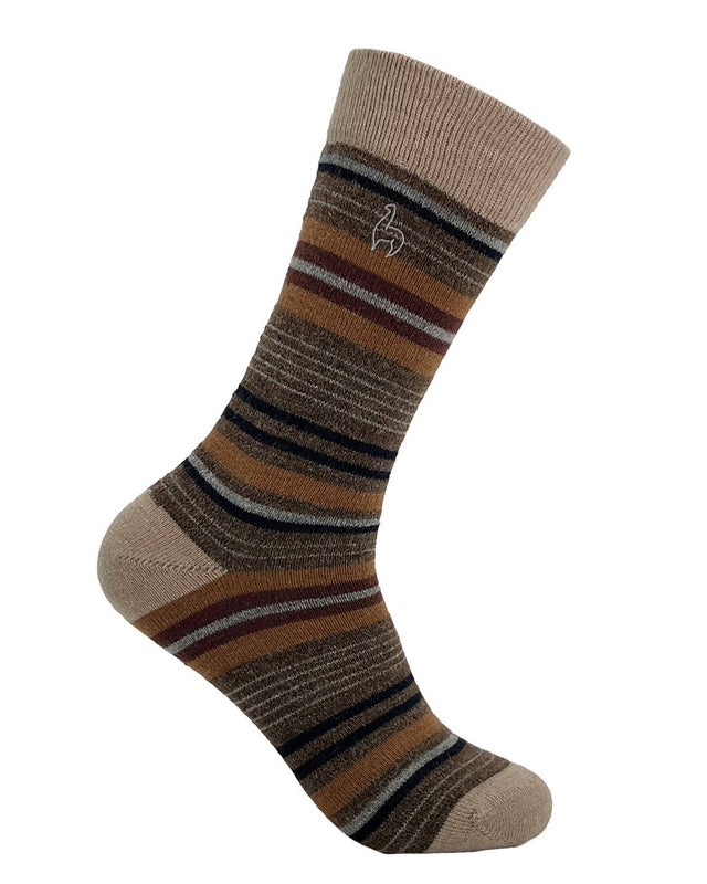 ALPACA SOCKS • STRIPE • TIERRA | APPAREL