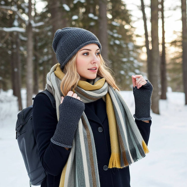 ALPACA SCARF • MOSTAZA | APPAREL