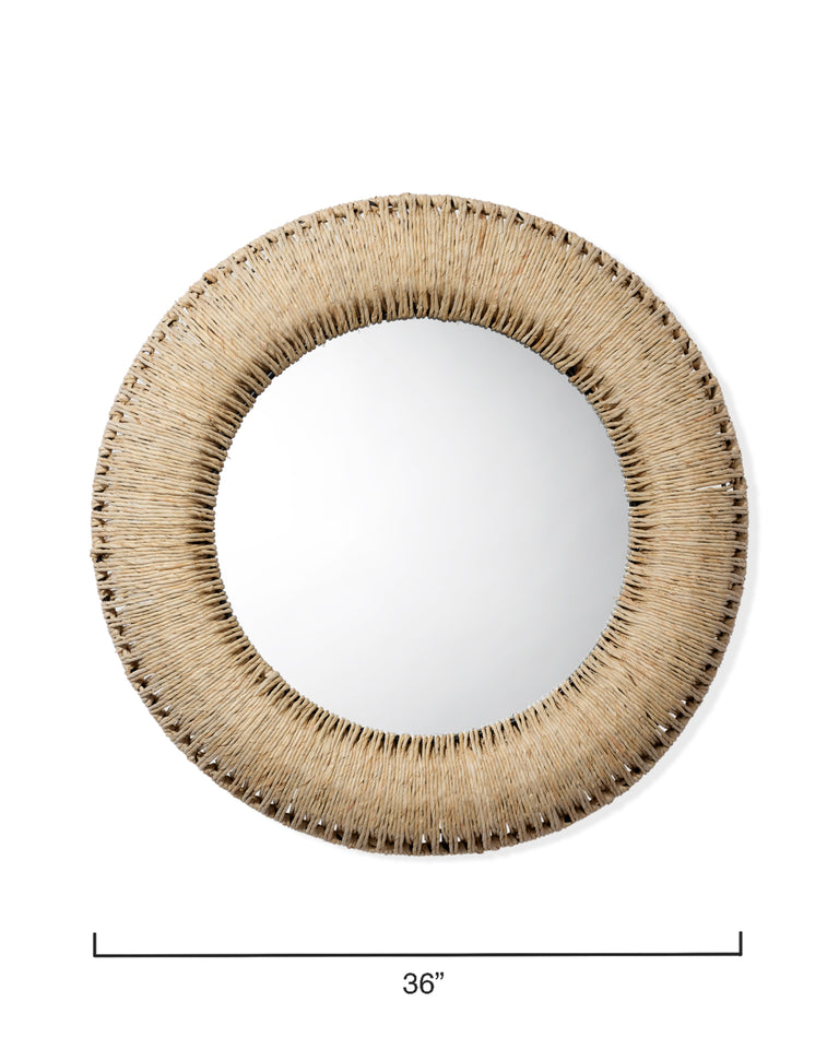 ROUND HOLLIS MIRROR