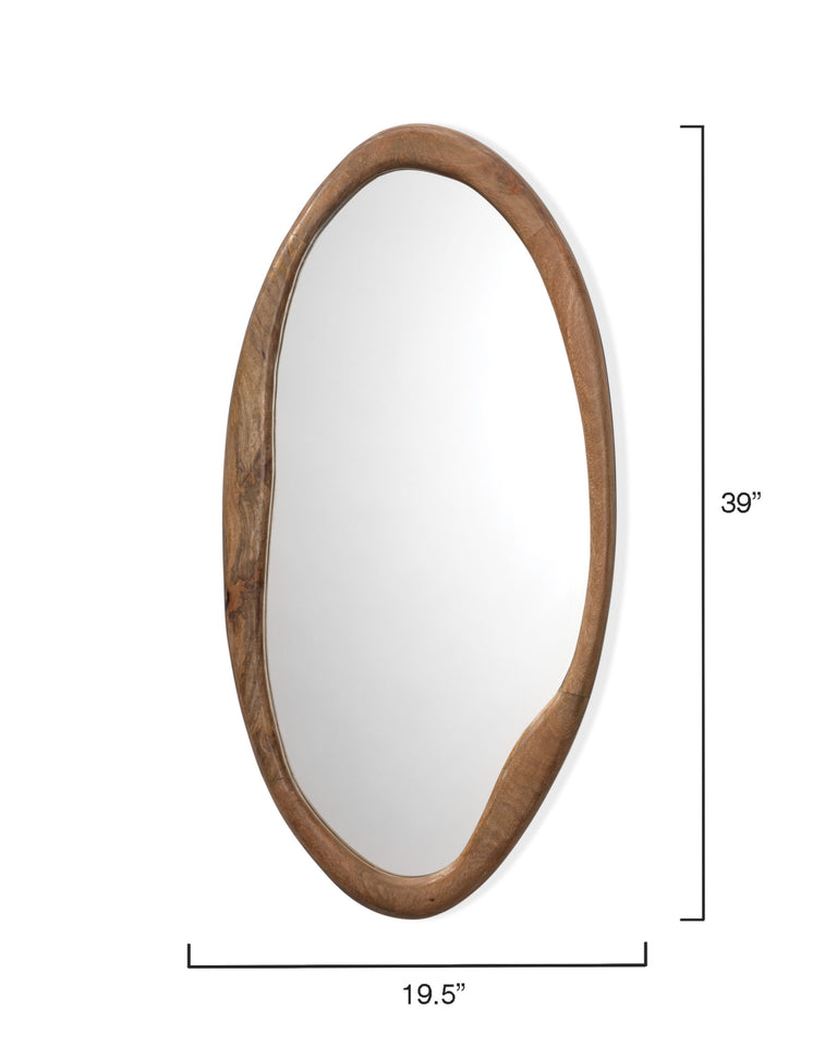 ORGANIC OVAL MIRROR