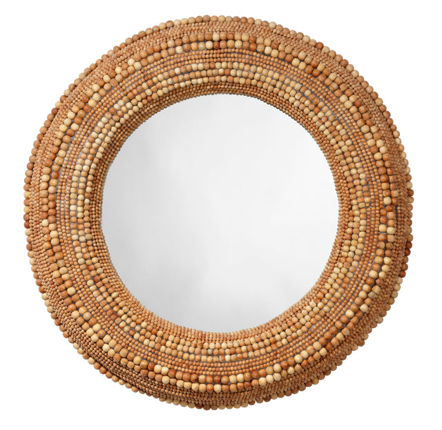 STRAND BEADED MIRROR