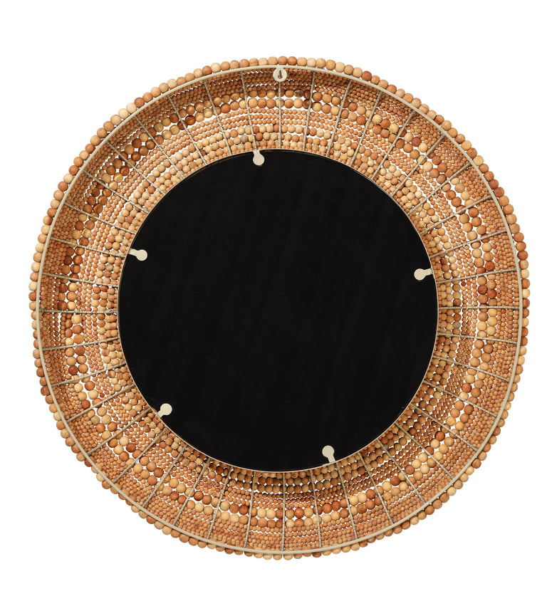 STRAND BEADED MIRROR