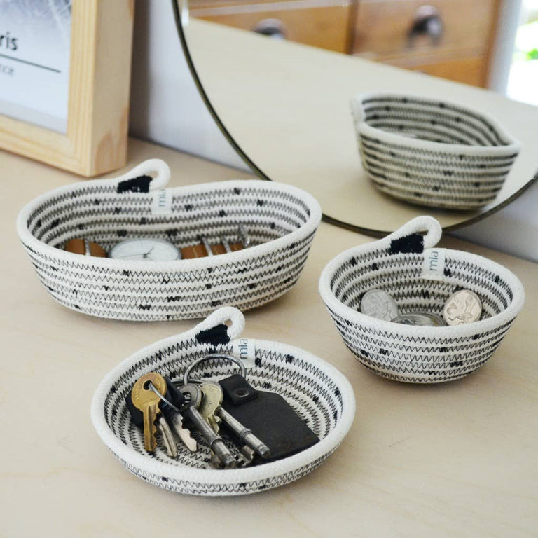 PETITE OVAL BASKET - AFRI-SCANDI | ORGANIC SOUTH AFRICAN COTTON CRAFT