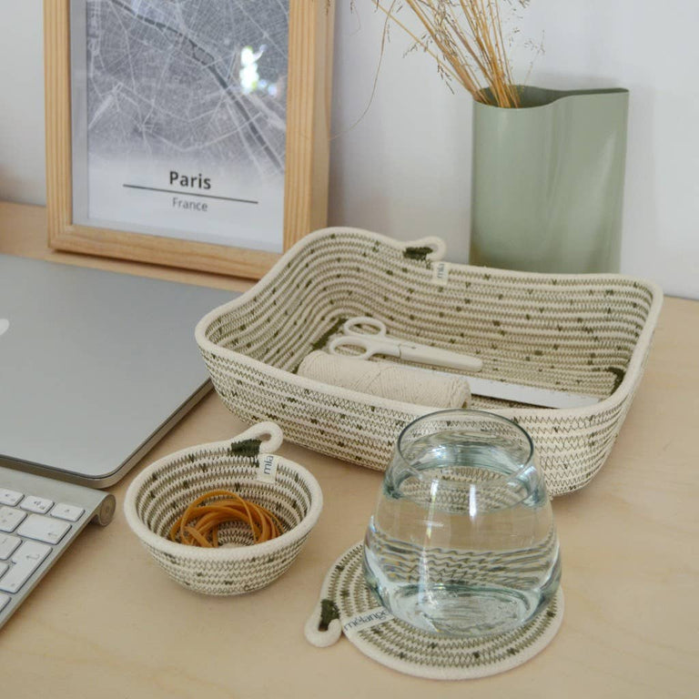 PETITE TRINKET BOWL - SAFARI | ORGANIC SOUTH AFRICAN COTTON CRAFT