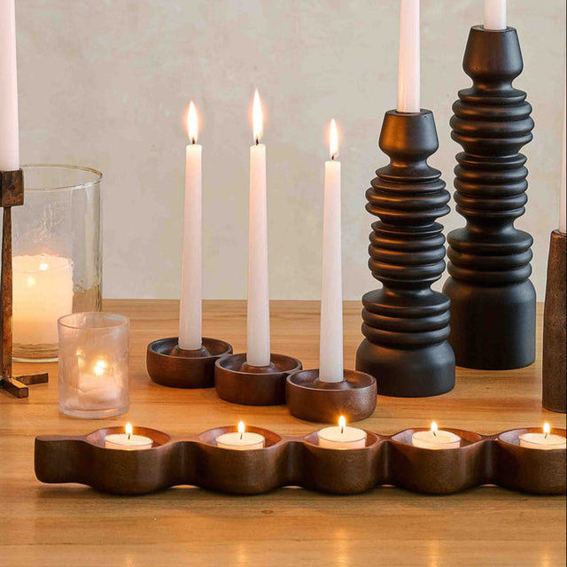 SERRA TRIO TAPER HOLDER | CANDLE HOLDERS