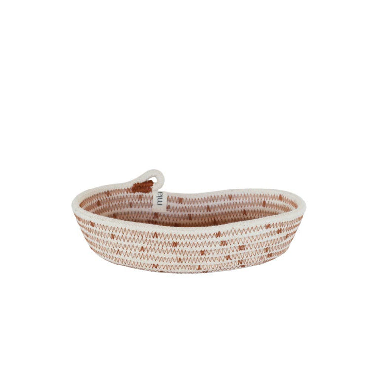 PETITE OVAL BASKET - SAFARI | ORGANIC SOUTH AFRICAN COTTON CRAFT