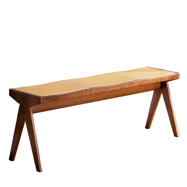 NANMU & RATTAN BENCH