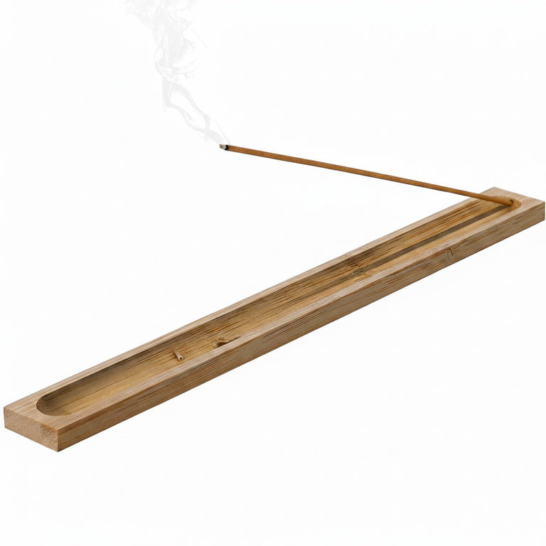 BAMBOO TRAY INCENSE HOLDER