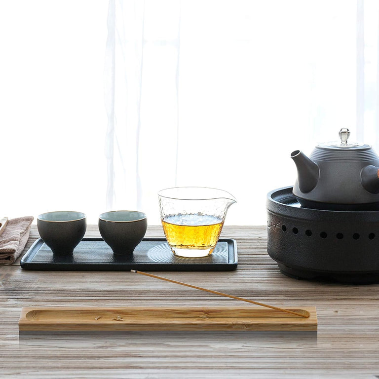 BAMBOO TRAY INCENSE HOLDER