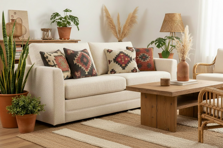 AUTUMN DAWN WOOL KILIM