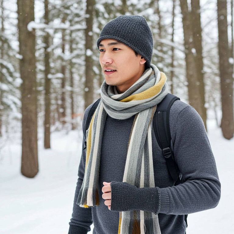 ALPACA SCARF • MOSTAZA | APPAREL