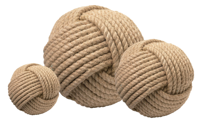 JUTE BALLS (SET OF 3)