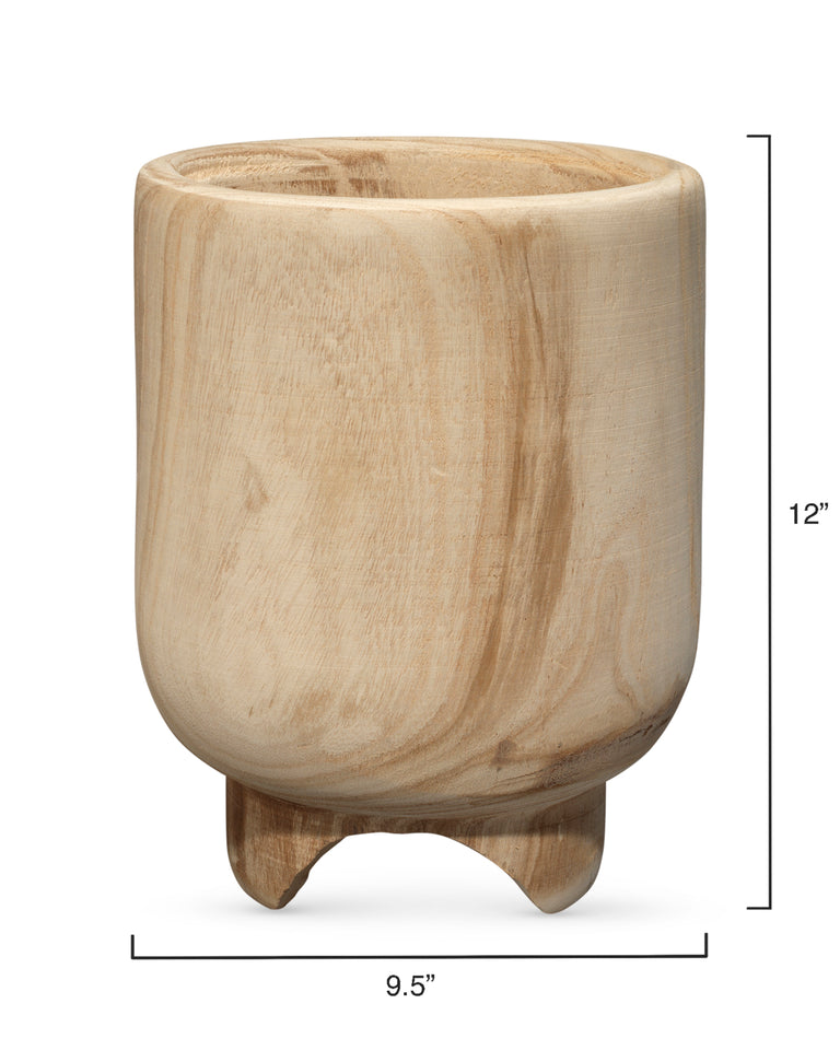 CANYON WOODEN VASE