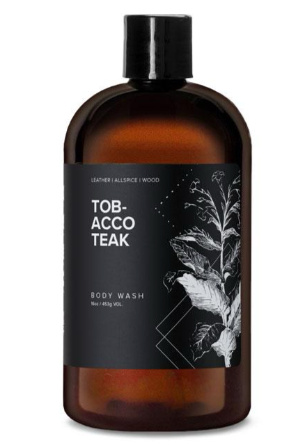 TOBACCO TEAK BODY WASH