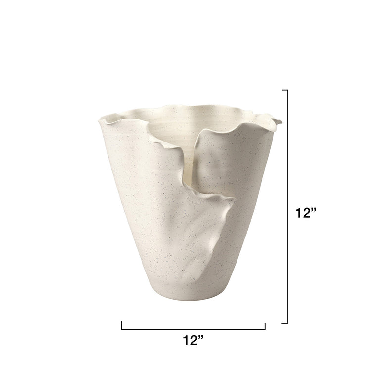 FLOUNCE VASE
