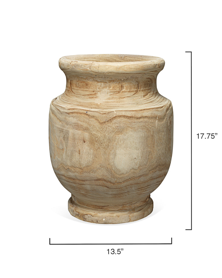 LAGUNA WOODEN VASE