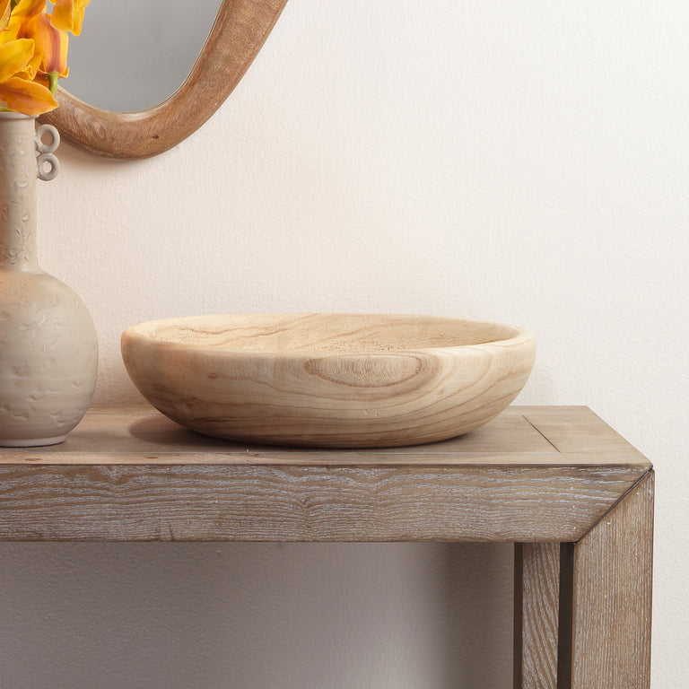 LAUREL WOODEN BOWL