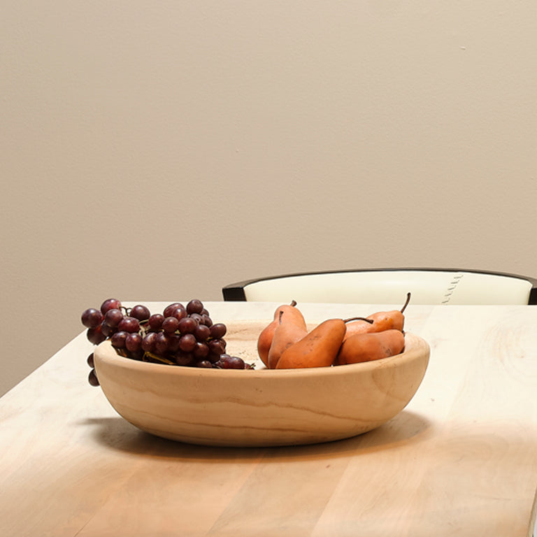 LAUREL WOODEN BOWL