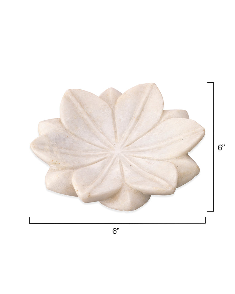 LOTUS PLATES SET OF 3