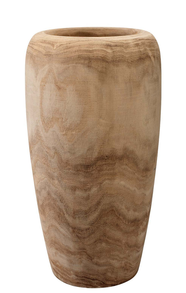 OJAI WOODEN VASE