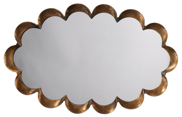 SCALLOPED MIRROR