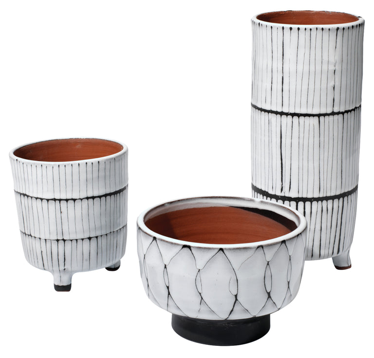 STRIAE VESSELS (SET OF 3)