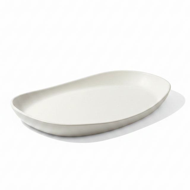 Mini Long Stoneware Serving Platter - Medium