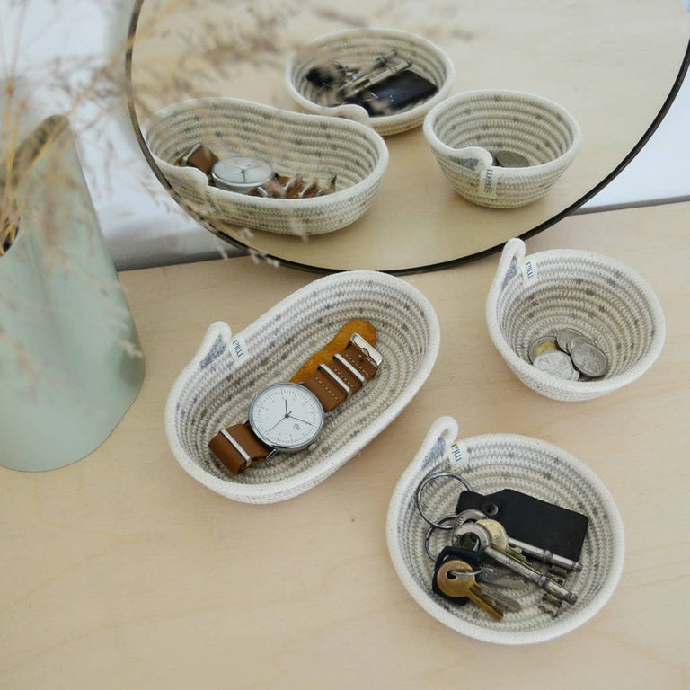 PETITE TRINKET BOWL - SAFARI | ORGANIC SOUTH AFRICAN COTTON CRAFT