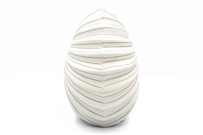 PORCELAIN PALM VASE  •  M