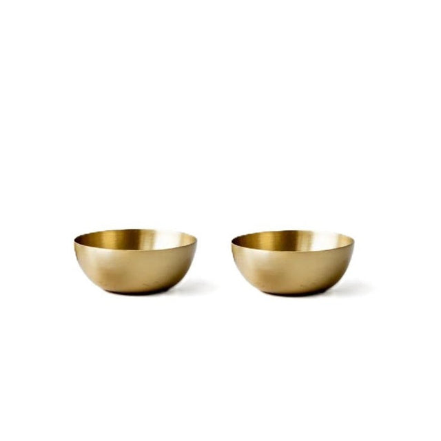 Heirloom Brass Dip Bowl S/2