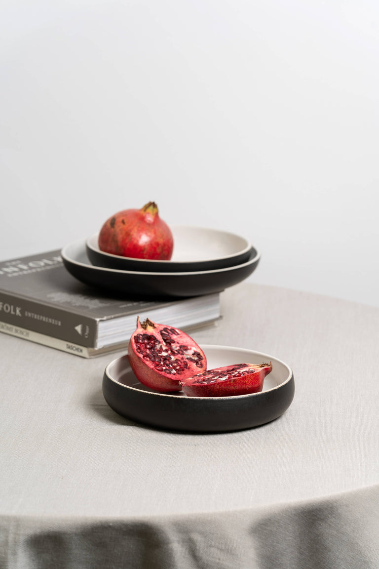 HANDMADE STONEWARE PASTA/SALAD PLATE | EDAN 7.9" | KITCHEN