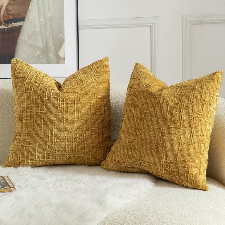 TEXTURED CHENILLE PILLOWS