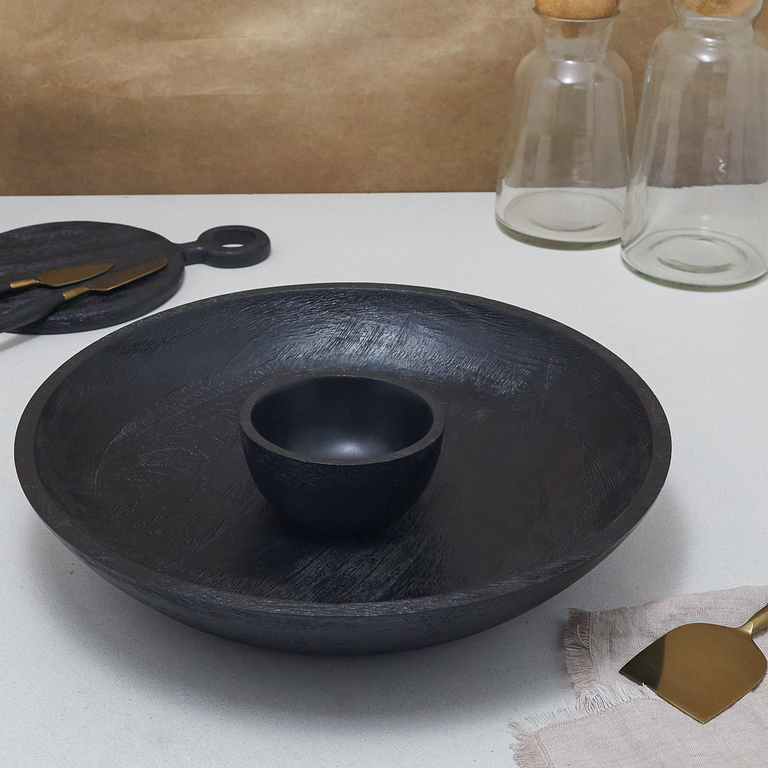 ARENDAL CHIP & DIP BOWL SET | SERVING BOWLS