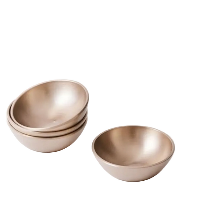 Bronze Kansa Dip Bowl, 1.5" - Set of 4