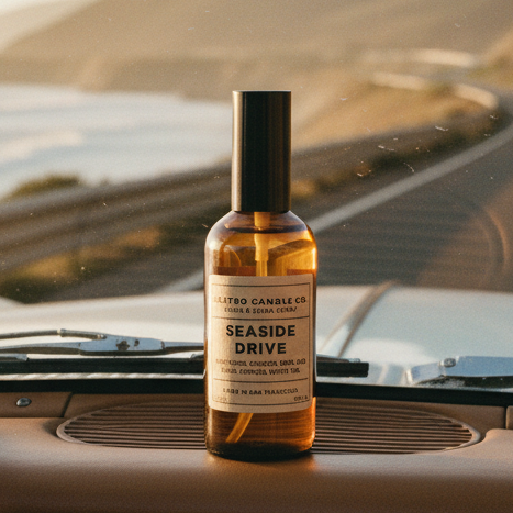 SEASIDE DRIVE ROOM & LINEN SPRAY by Castro Candle Co. made in San Francisco, CA | HOME FRAGRANCE