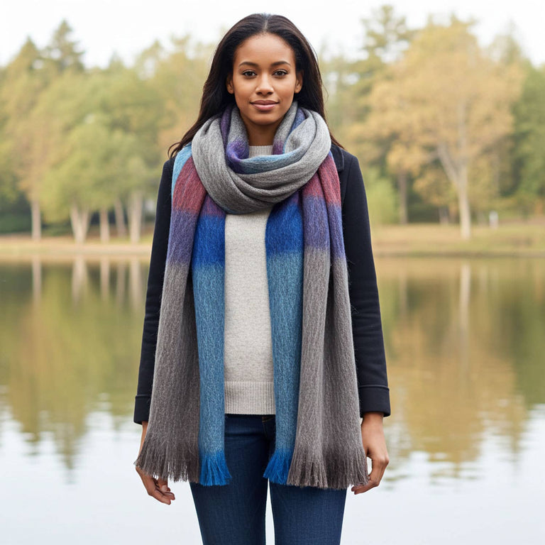 ALPACA PLAID SCARF • EQUINOX | APPAREL