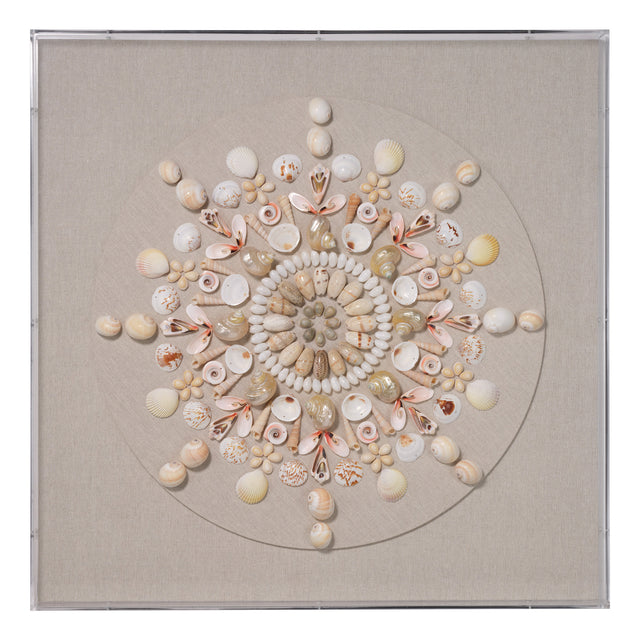 WALL ART, CREAM SHELL