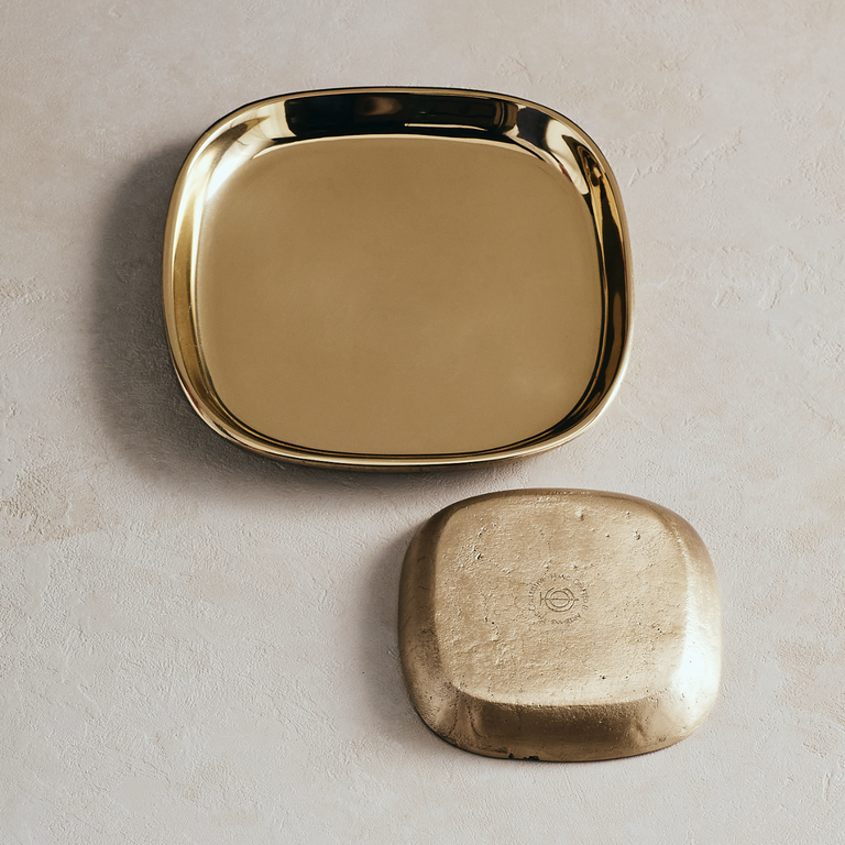 AURUM LONG BRASS TRAY | DECORATIVE OBJECTS | CATCHALLS