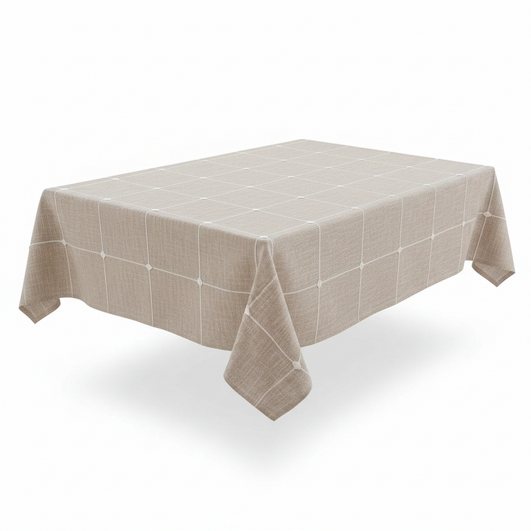 EMBROIDERED WATERPROOF TABLECLOTH
