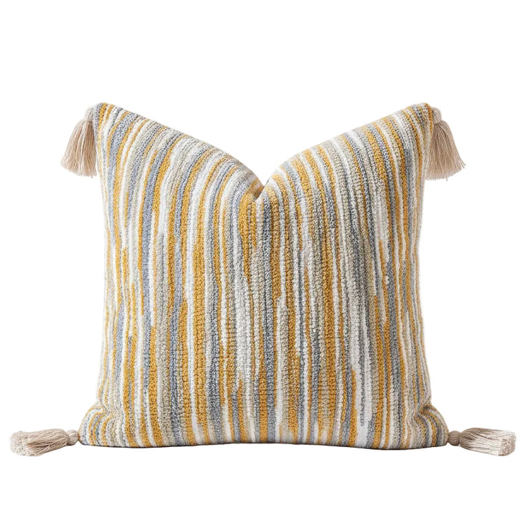 BOHO GOLDSTRIKE TASSEL PILLOWS