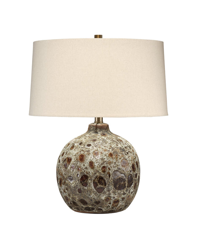 MAGMA TABLE LAMP, VOLCANIC