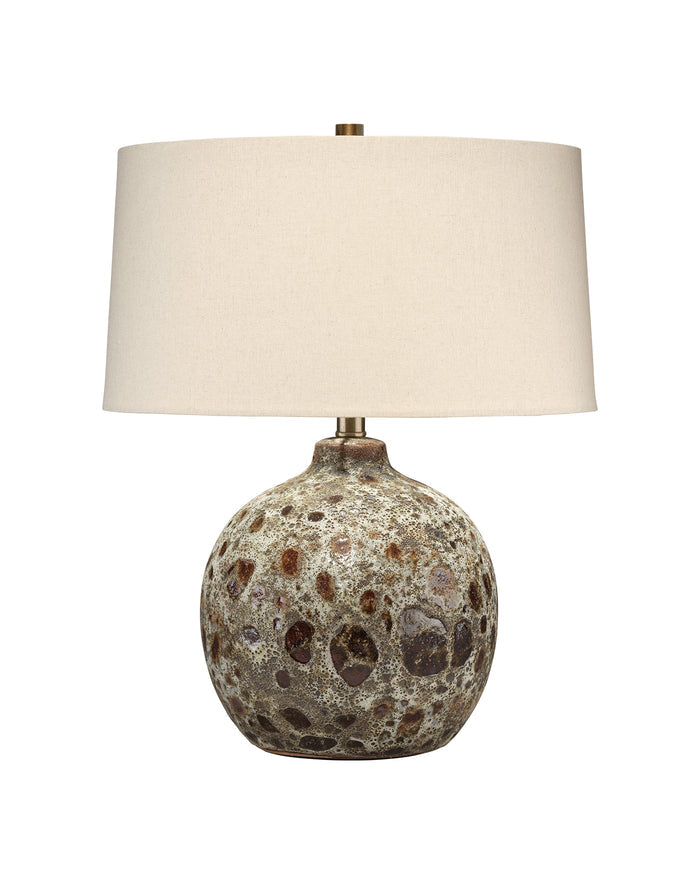 MAGMA TABLE LAMP, VOLCANIC