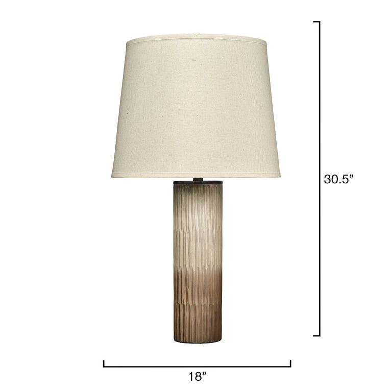 PHOENIX TABLE LAMP, SAND OMBRE
